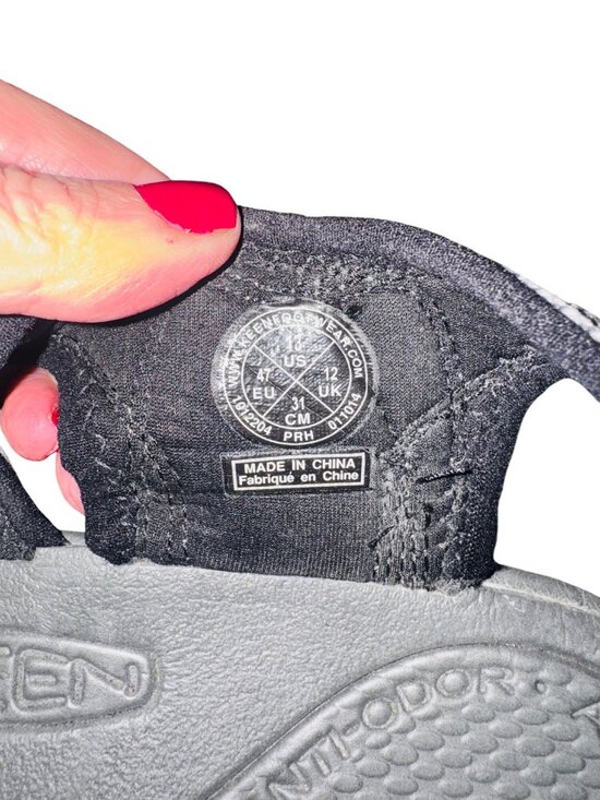 Keen Mens Newport H2 Sandals 13 Grey Black Water-Resistant Outdoor Hiking Sandal main image 10